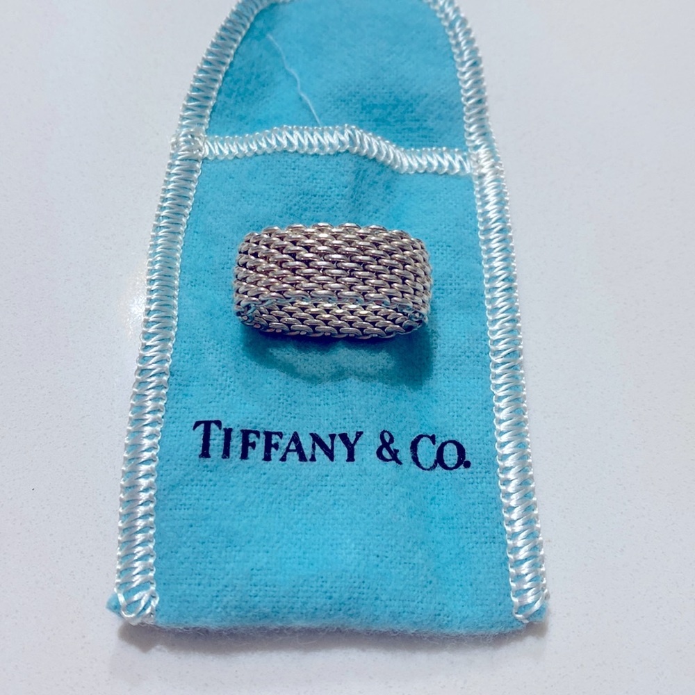 Tiffany & Co mesh ring